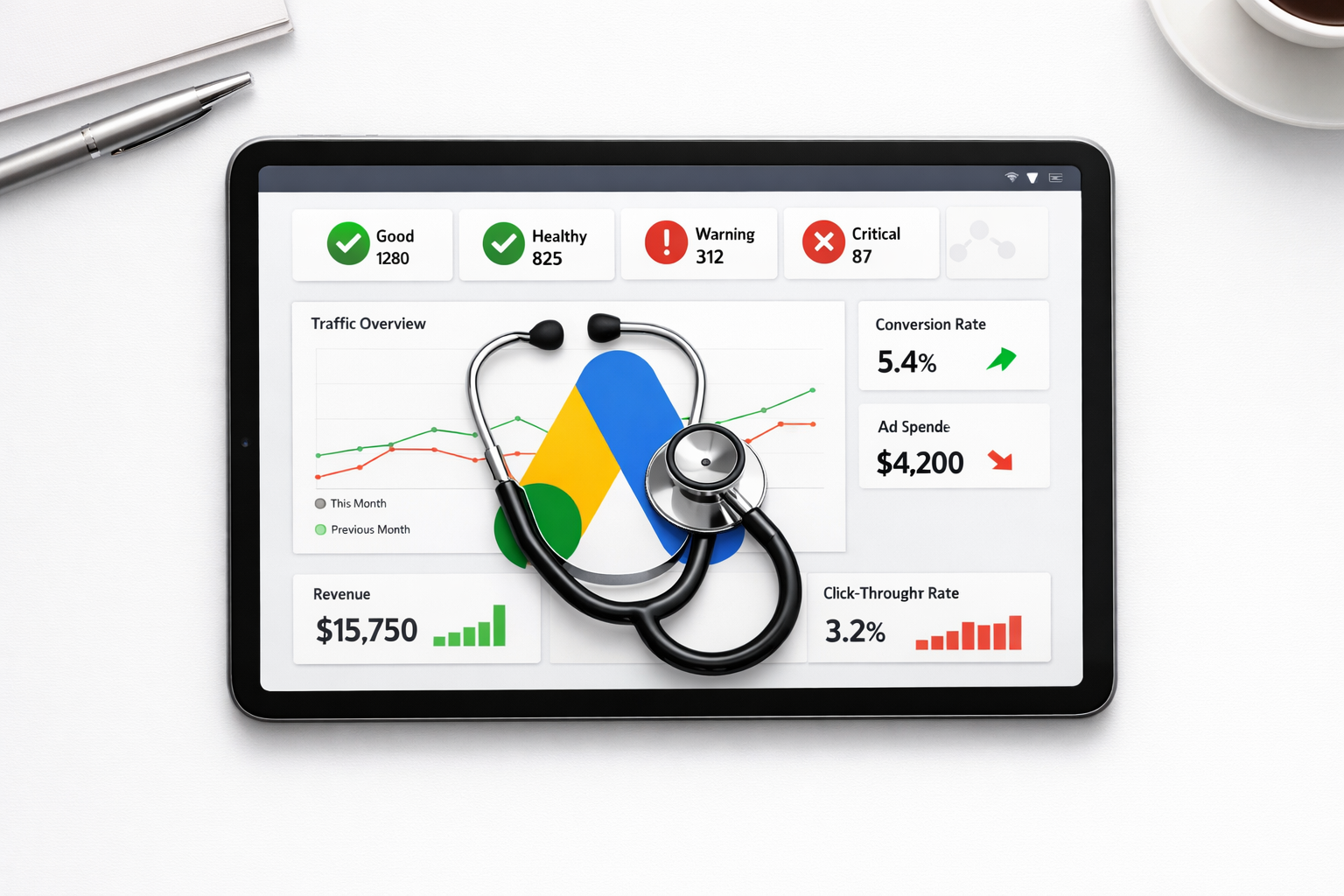 ADS Health Check service — quick diagnostic review of your advertising account