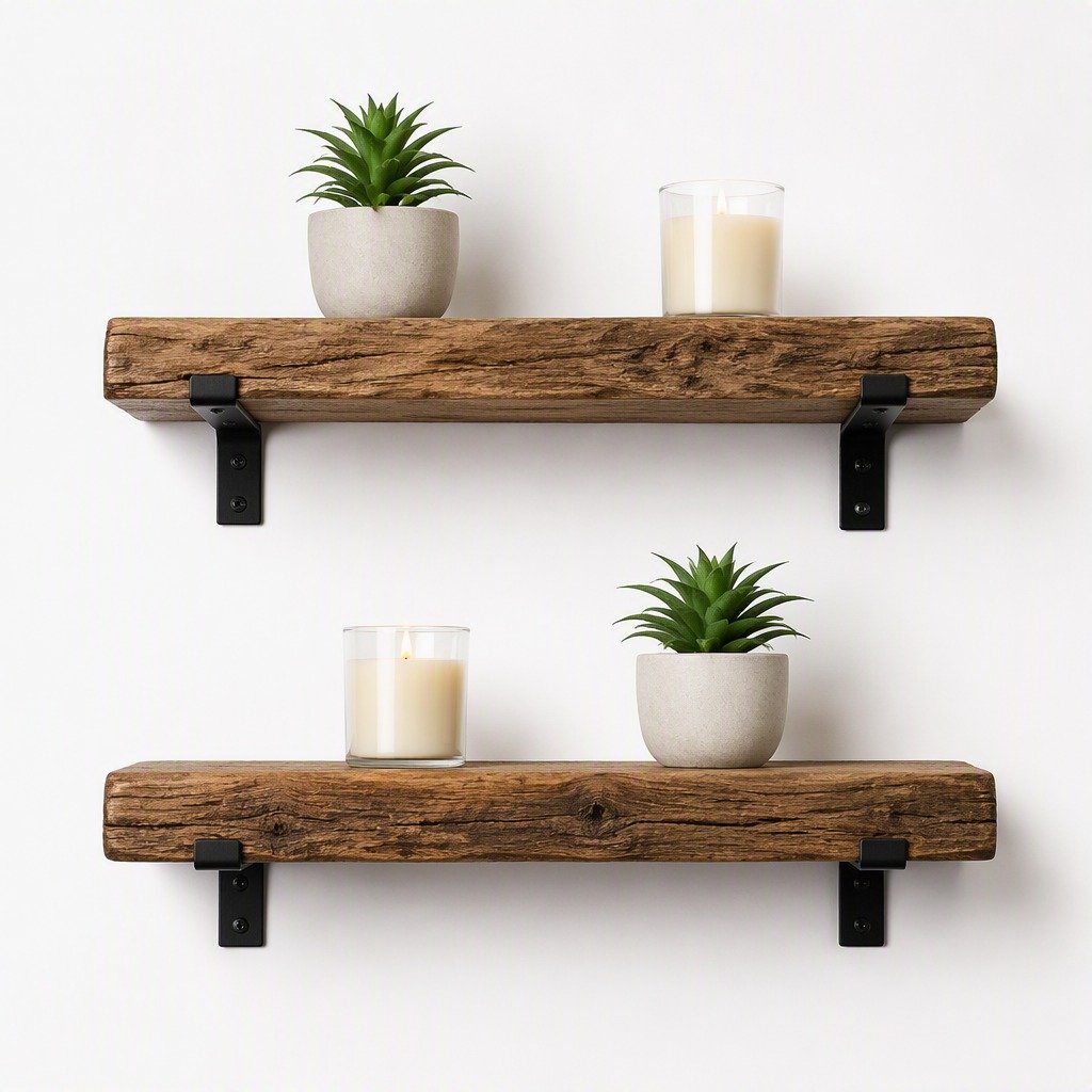 Rustic Floating Shelves (Set of 2)