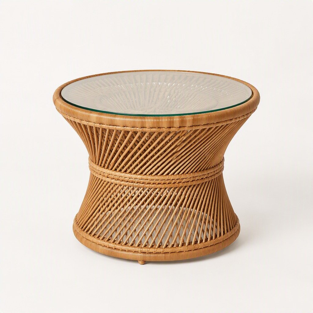 Rattan Outdoor Side Table